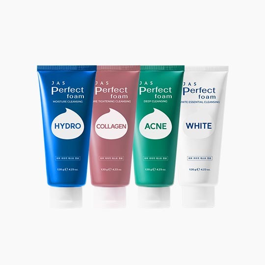 Sữa rửa mặt Perfect Foam 120g, bộ 4 tuýp