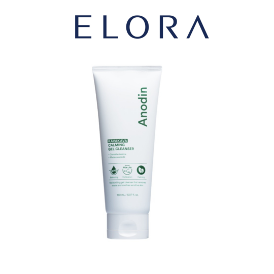 Gel rửa mặt cho da dầu mụn, nhạy cảm pH 5.5 Anodin KavaKava Calming 150ml