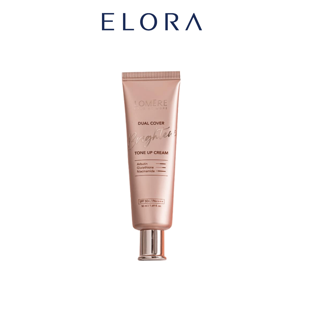 Kem ngày nâng tone LOMERE Duel Cover Brightening Tone-UP Cream SPF50+/ PA+++ 50ml