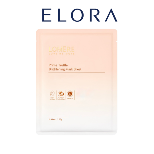 Mặt Nạ Dưỡng Trắng, Phục Hồi Da Lomere Prime Truffle Brightening Mask Sheet