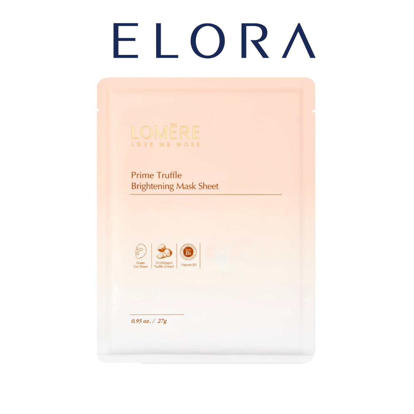 Mặt Nạ Dưỡng Trắng, Phục Hồi Da Lomere Prime Truffle Brightening Mask Sheet