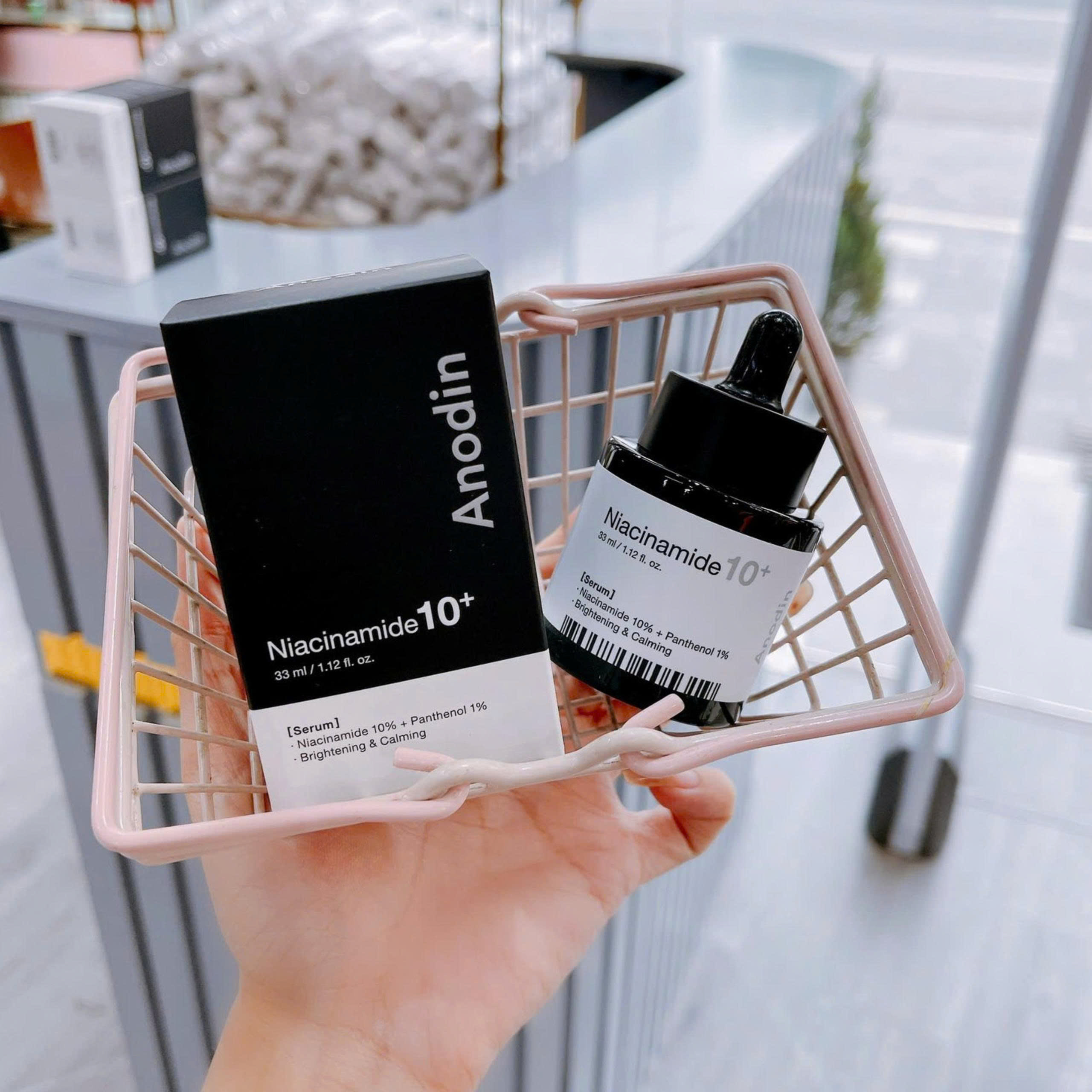Serum dưỡng sáng thu nhỏ lỗ chân lông Anodin Niacinamide 10 Plus 33ml - Image 5